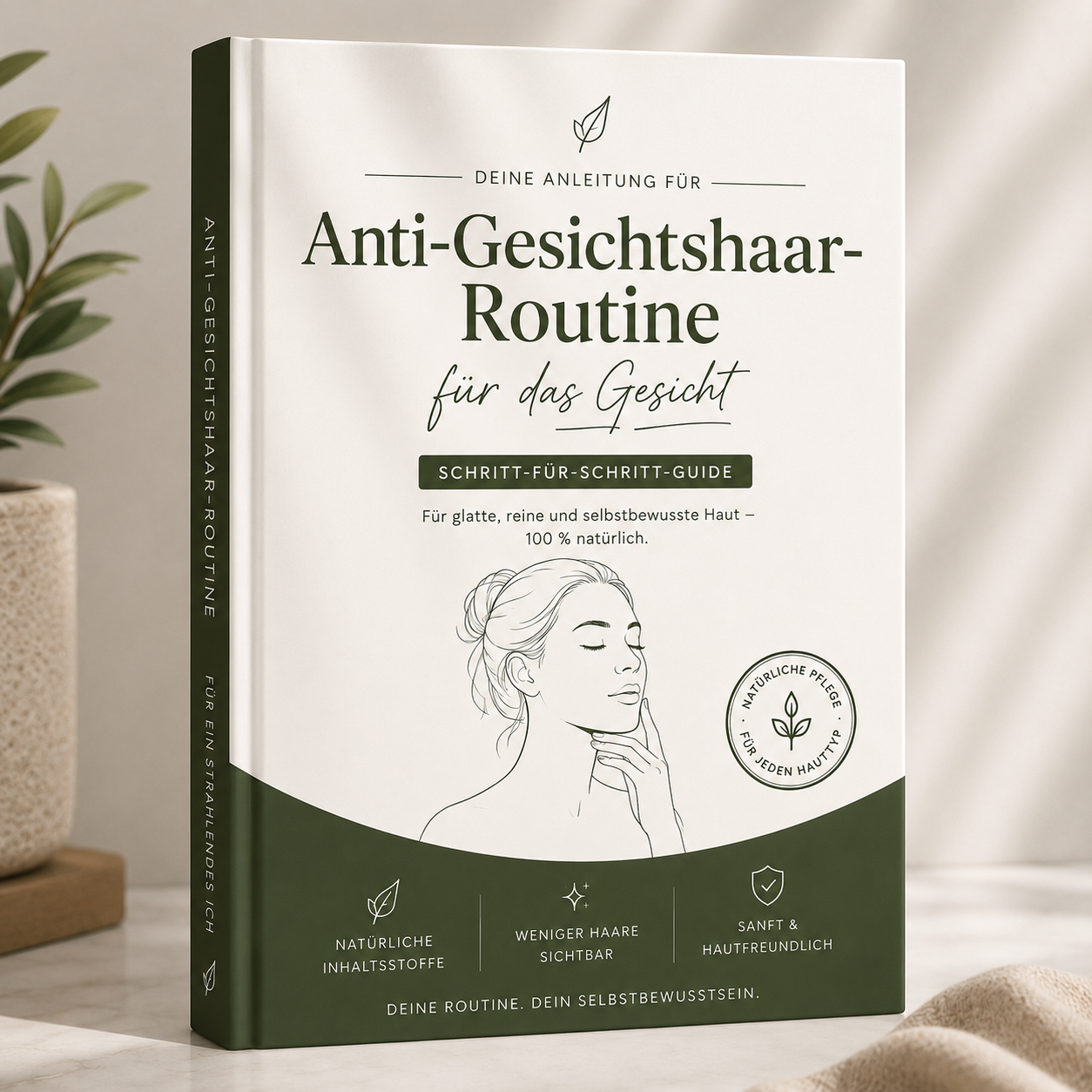 Die Anti-Gesichtshaar-Routine